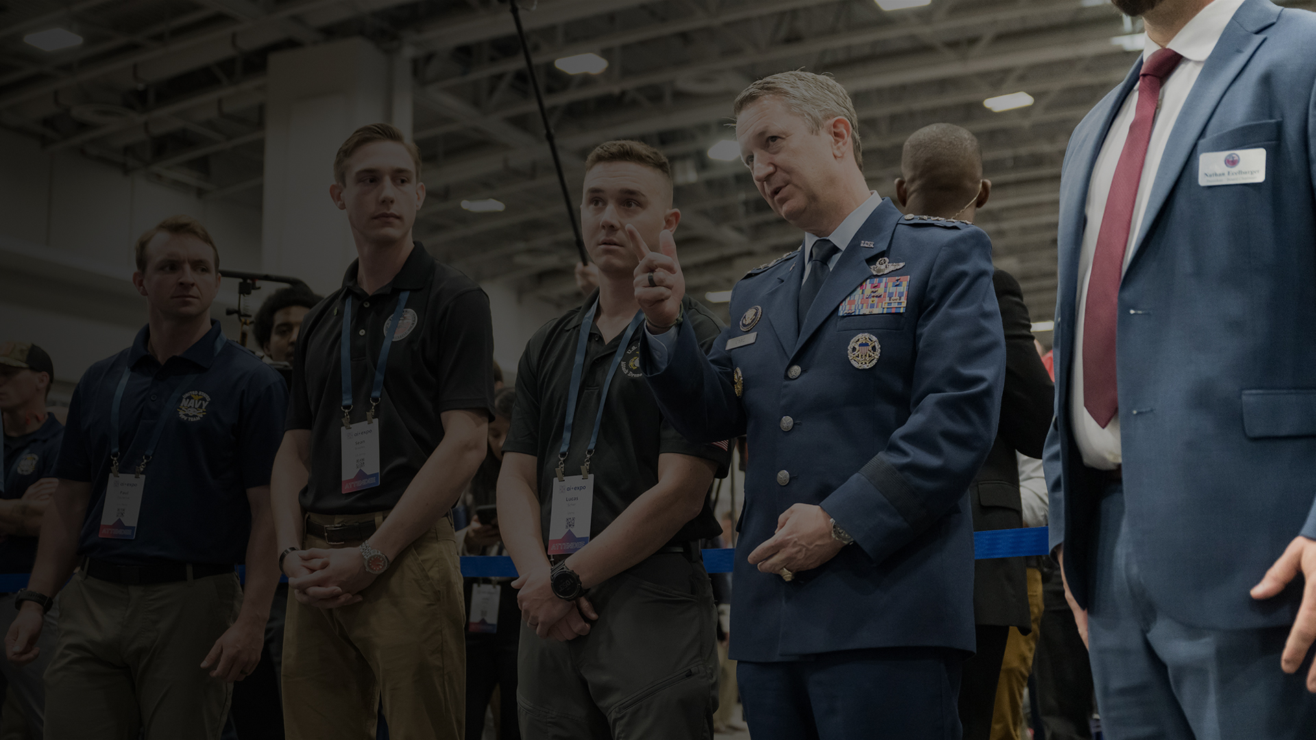 Government staff observing at Virtus Innovation Center